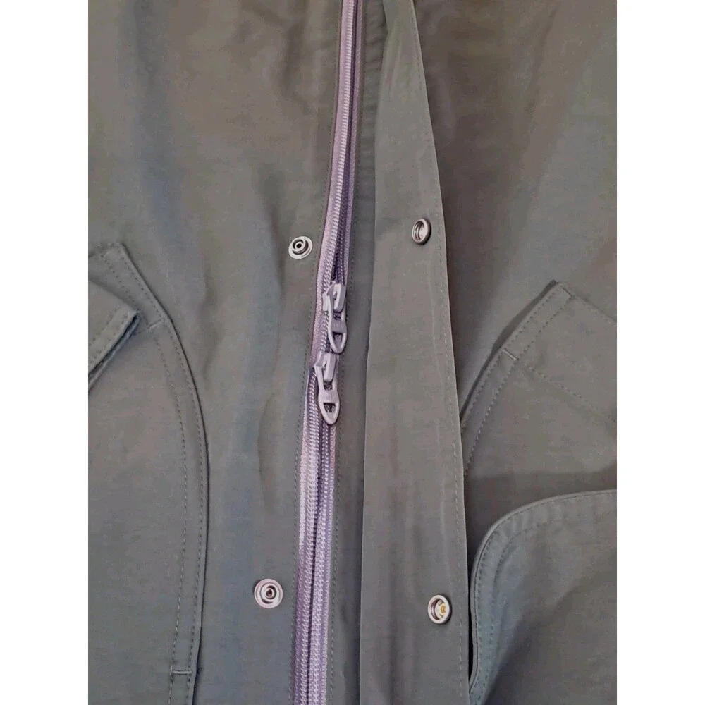 J.Crew 60/40 Barn Jacket Cotton Blend Dark Green Lightweight CK979 Size S NWT